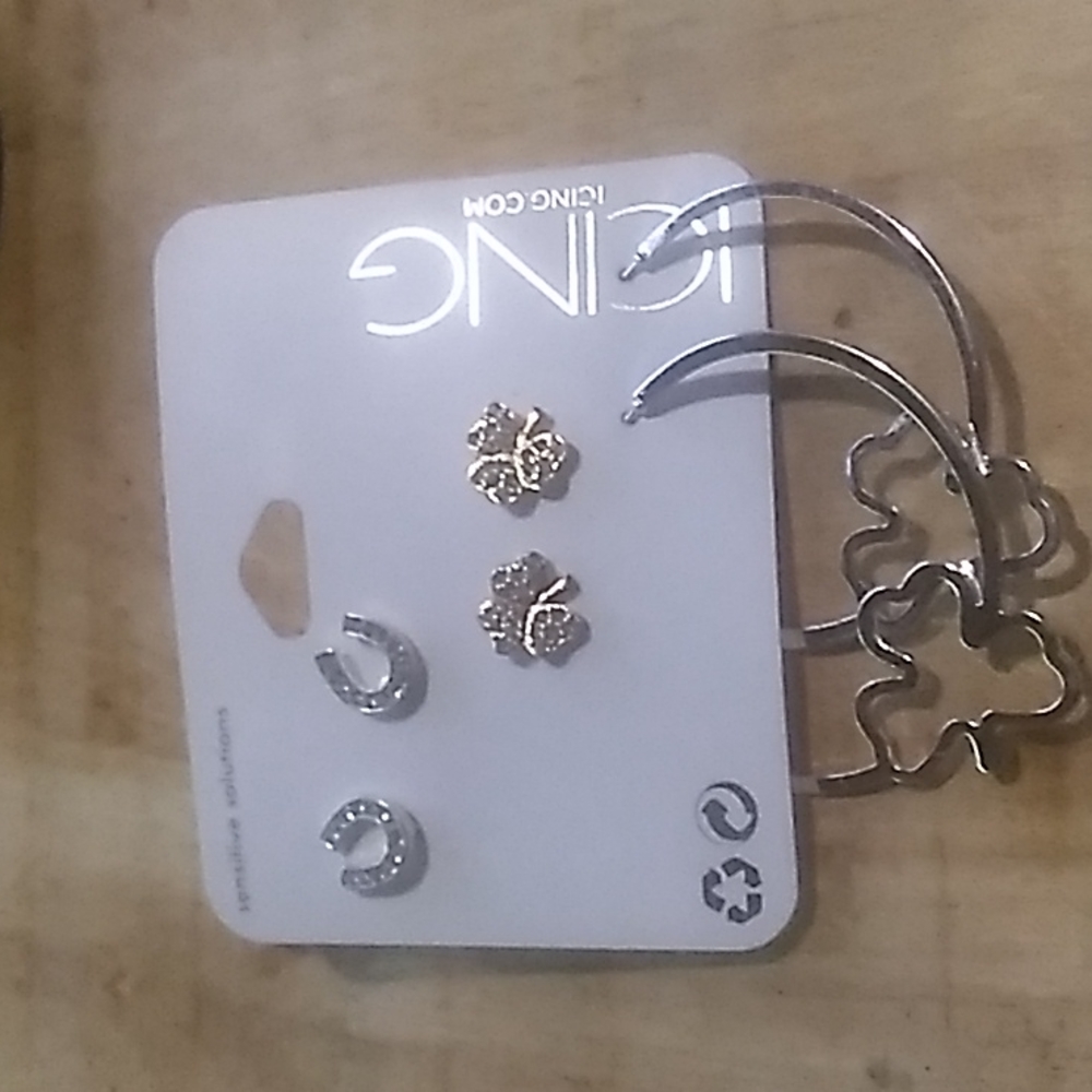 Saint Patrick day Ears pierced Earrings